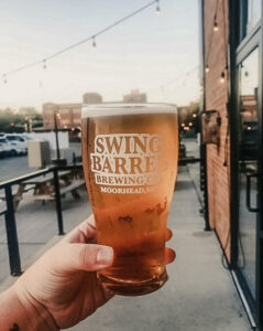 Fargo-Moorhead beer swing barrel brewing