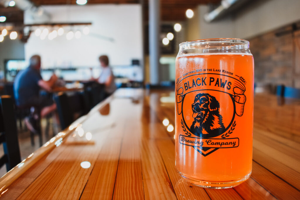 10 Great Things to add to your Devils Lake Itinerary black paws brewery