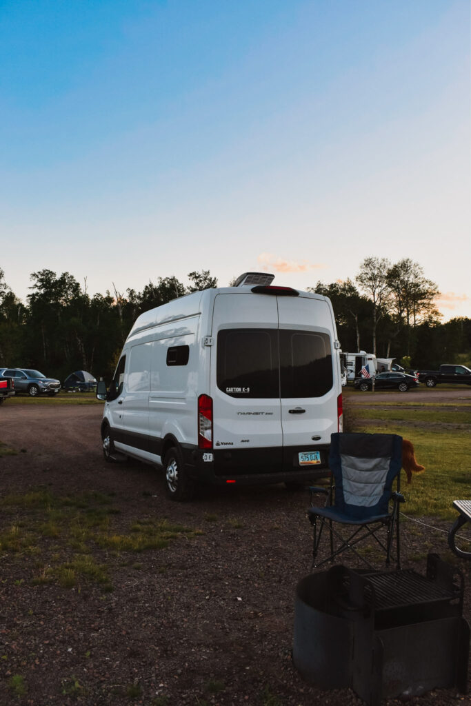 my experience renting a vanna camper van black beach municipal campground