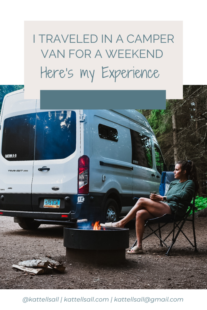 My experience traveling in a Vanna camper van