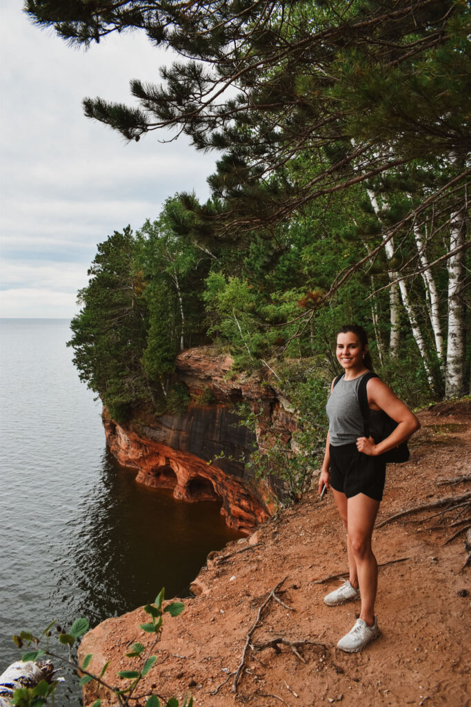 15 great things to do in Bayfield county this summer Meyer's Beach Sea Cave Trail