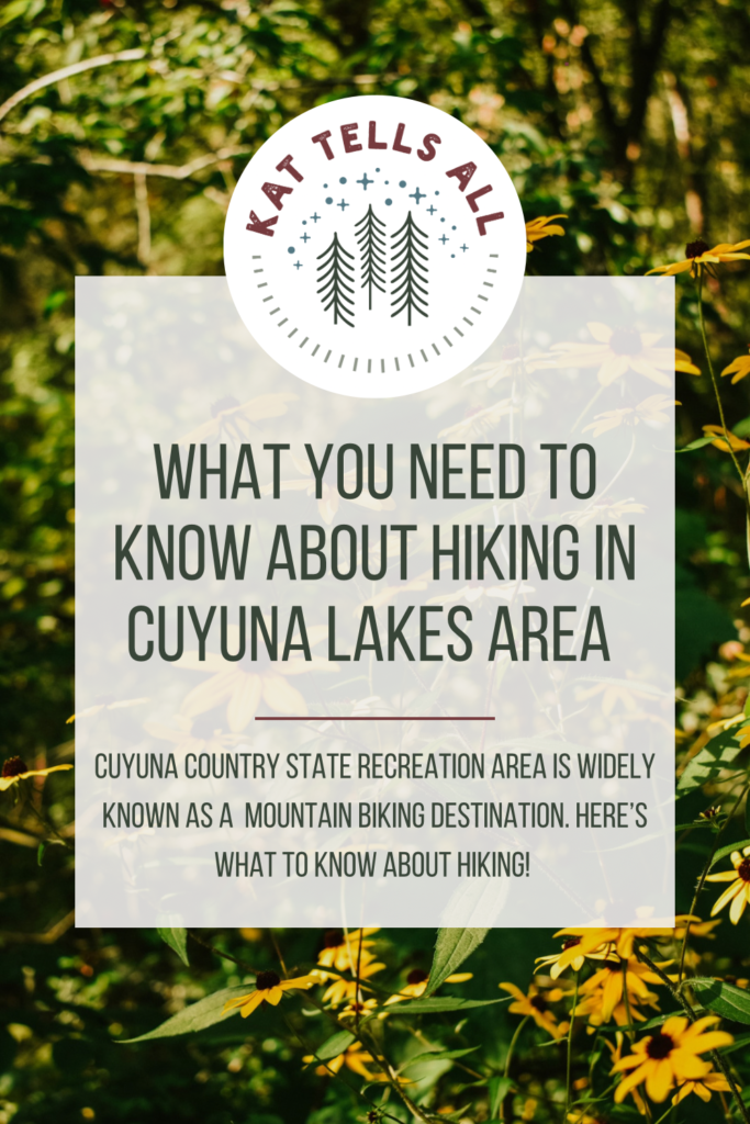 hiking in Cuyuna Country State Recreation Area