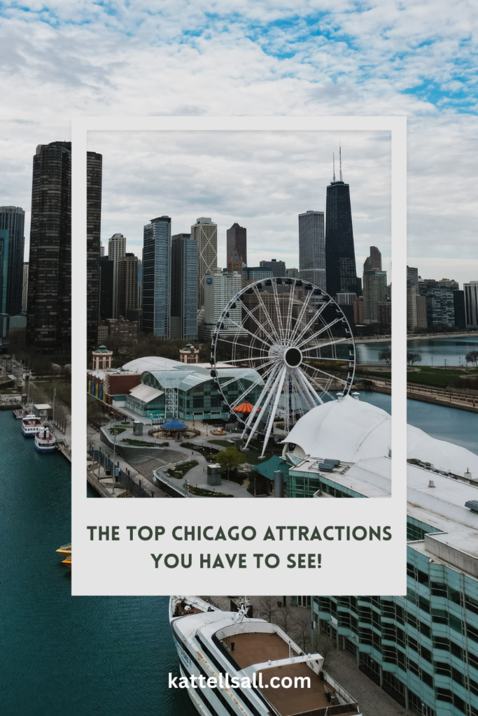 12 Chicago Attractions -Pinterest Pin